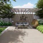 ogród na dachu kasiafrom ogrody warszawa architekt nowoczesnyogrod projektogrodu projektyogrodow projektantogrodow modern garden design ogrod wizu9